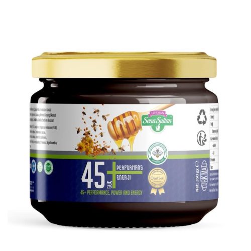 Sena Sultan Glikozsuz 45+ Performans Güç Ve Enerji Bitkisel Karışımlı Macun Özel Seri 420 Gr