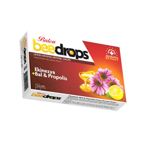 Balen Beedrops Ekinezya+Bal-Propolis Limon Aromalı Drops 24 adet