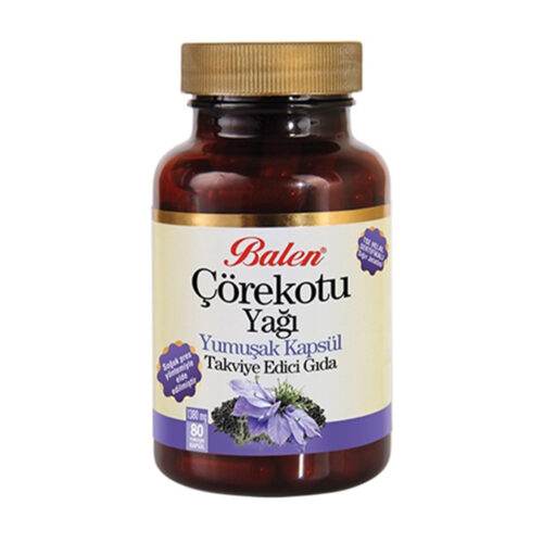 Balen Çörekotu Yağı Yumuşak Kapsül 1380 MG*80 KAPSÜL