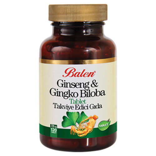 Balen Ginseng & Gingko Biloba Tablet 720 MG*120 TABLET