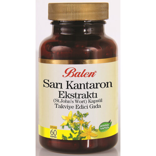 Balen Sarı Kantaron Ekstraktı (St. John's Wort) Kapsül 375 MG*60 KAPSÜL