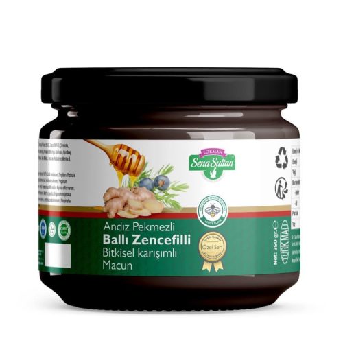 Sena Sultan Ballı Zencefilli Macun Glikozsuz 350 Gr