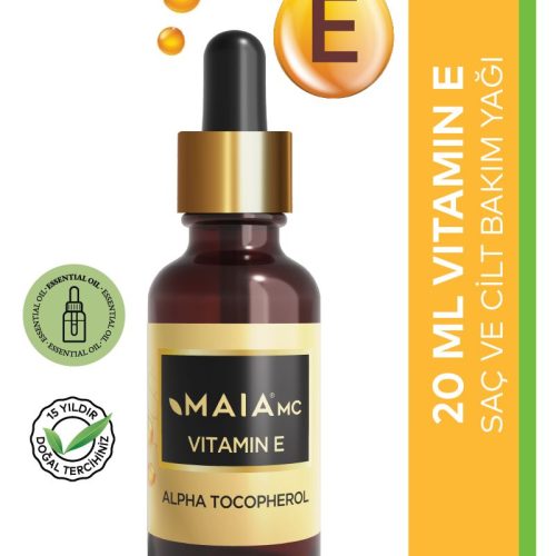 E Vitamini Cilt Ve Saç Bakımı Yağı Maia